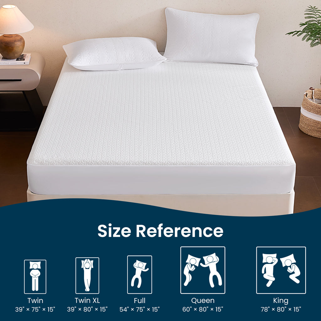 Sleep Zone Waterproof Mattress Protector