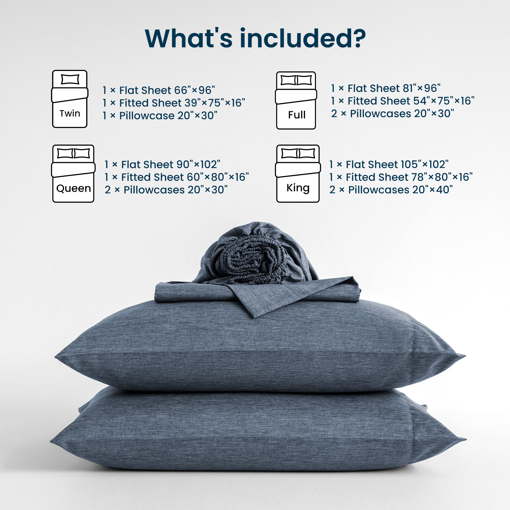 Cationic Microfiber Sheet Set, Brown 16 Inch Deep Pocket, Ultra Soft Breathable