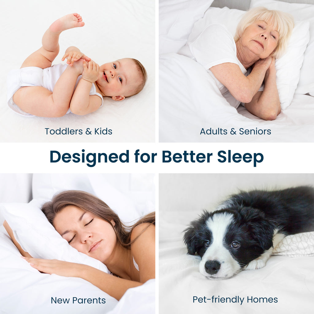 Quilted Mattress Pad, Soft Fluffy Pillow Top Mattress Topper