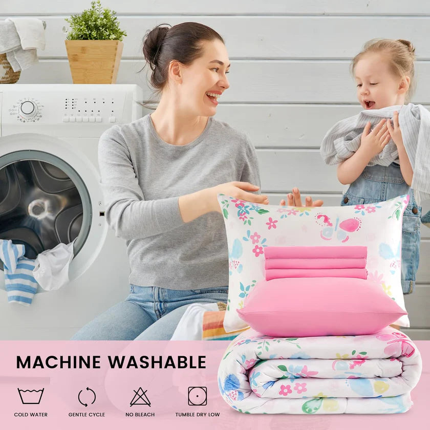 Kids Jersey Knit Comforter Set - Includes Sheets & Pillowcases