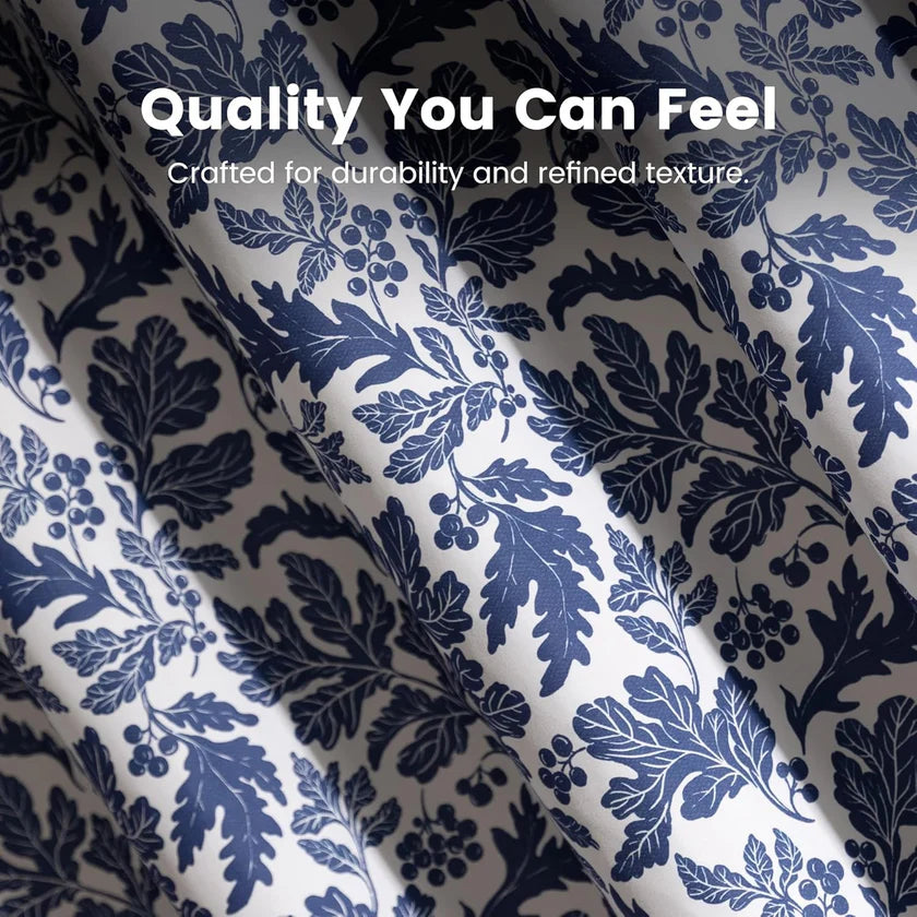 Waterproof Pattern Shower Curtain 72" × 72"