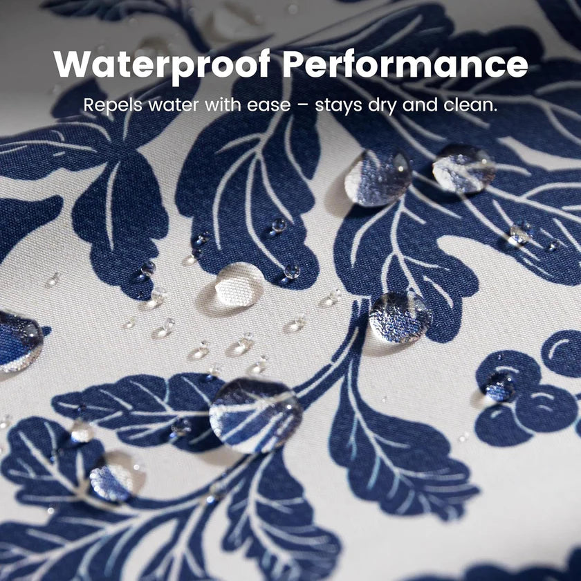 Waterproof Pattern Shower Curtain 72" × 72"