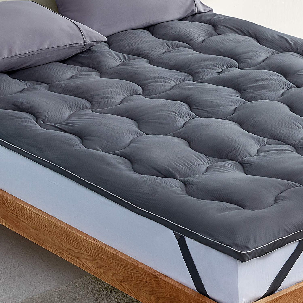 Fluffy Quilted Cooling Mattress Topper
