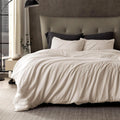 Stone Washed Duvet Cover Set