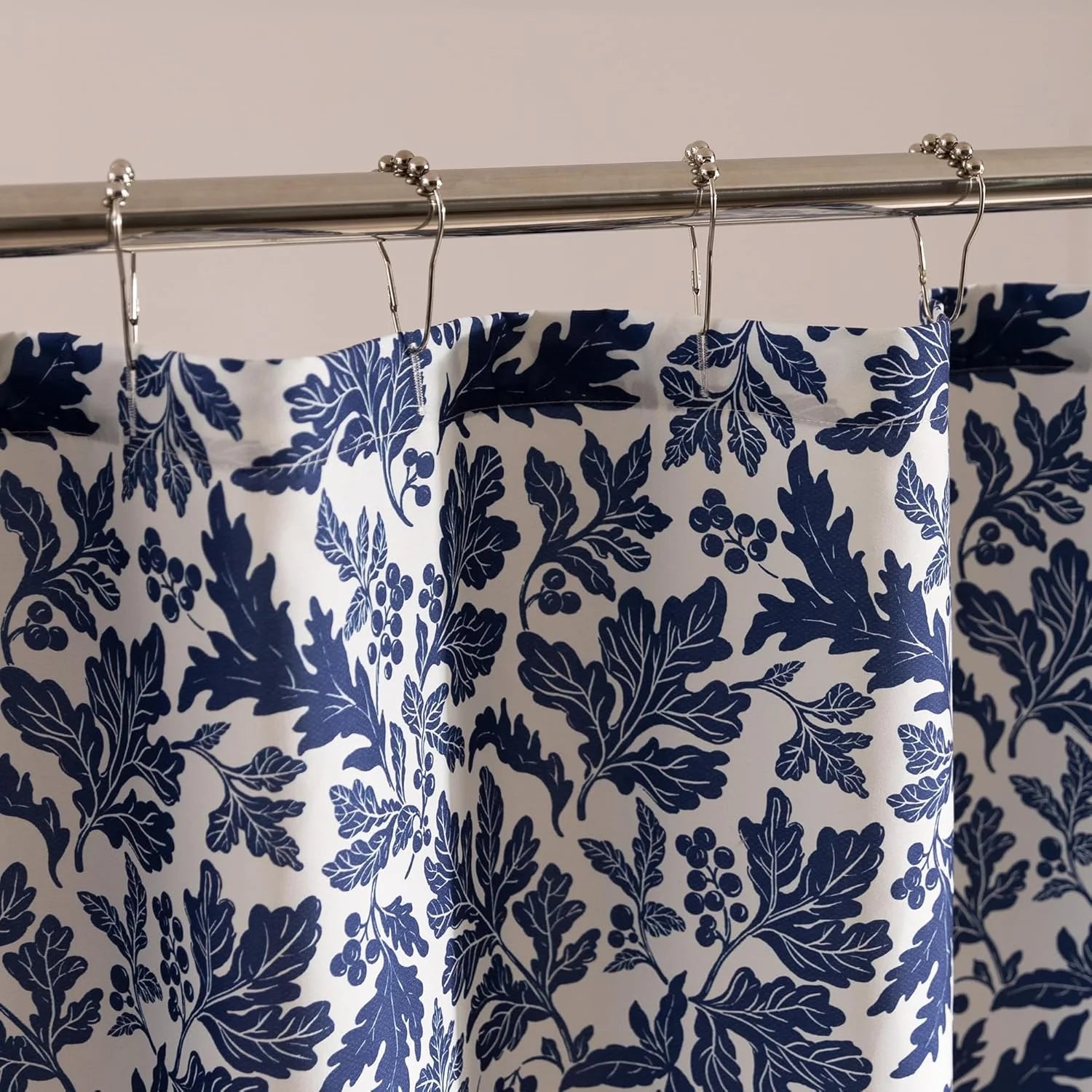Waterproof Pattern Shower Curtain 72" × 72"