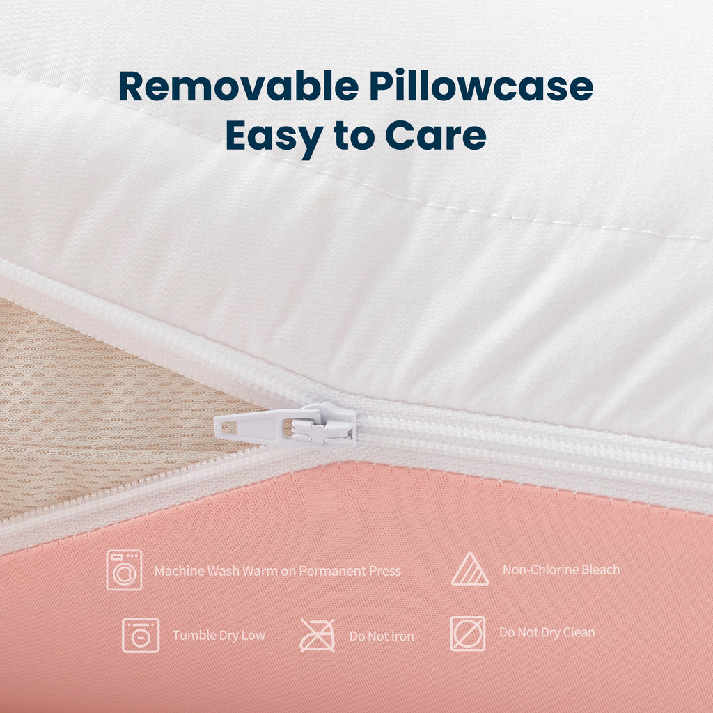 standard cooling memory foam pillow neck and shoulder support side stomach and back sleepers home hotel and hospital essentia