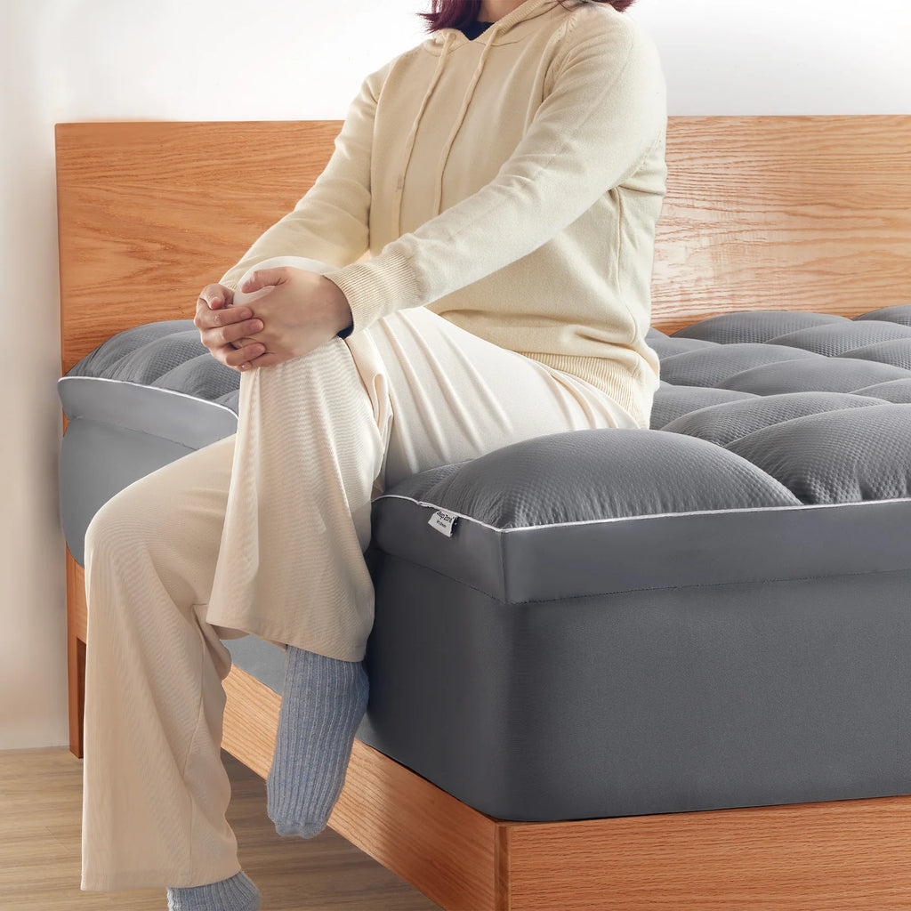 Extra Fluffy Mattress Pad Deep Pocket