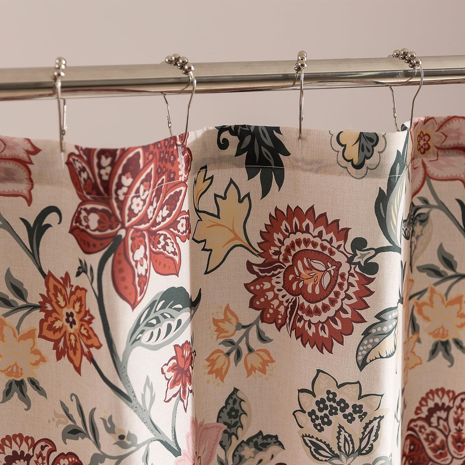 Waterproof Pattern Shower Curtain 72" × 72"