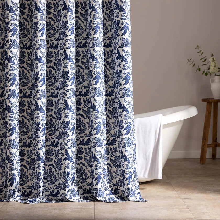Waterproof Pattern Shower Curtain 72" × 72"