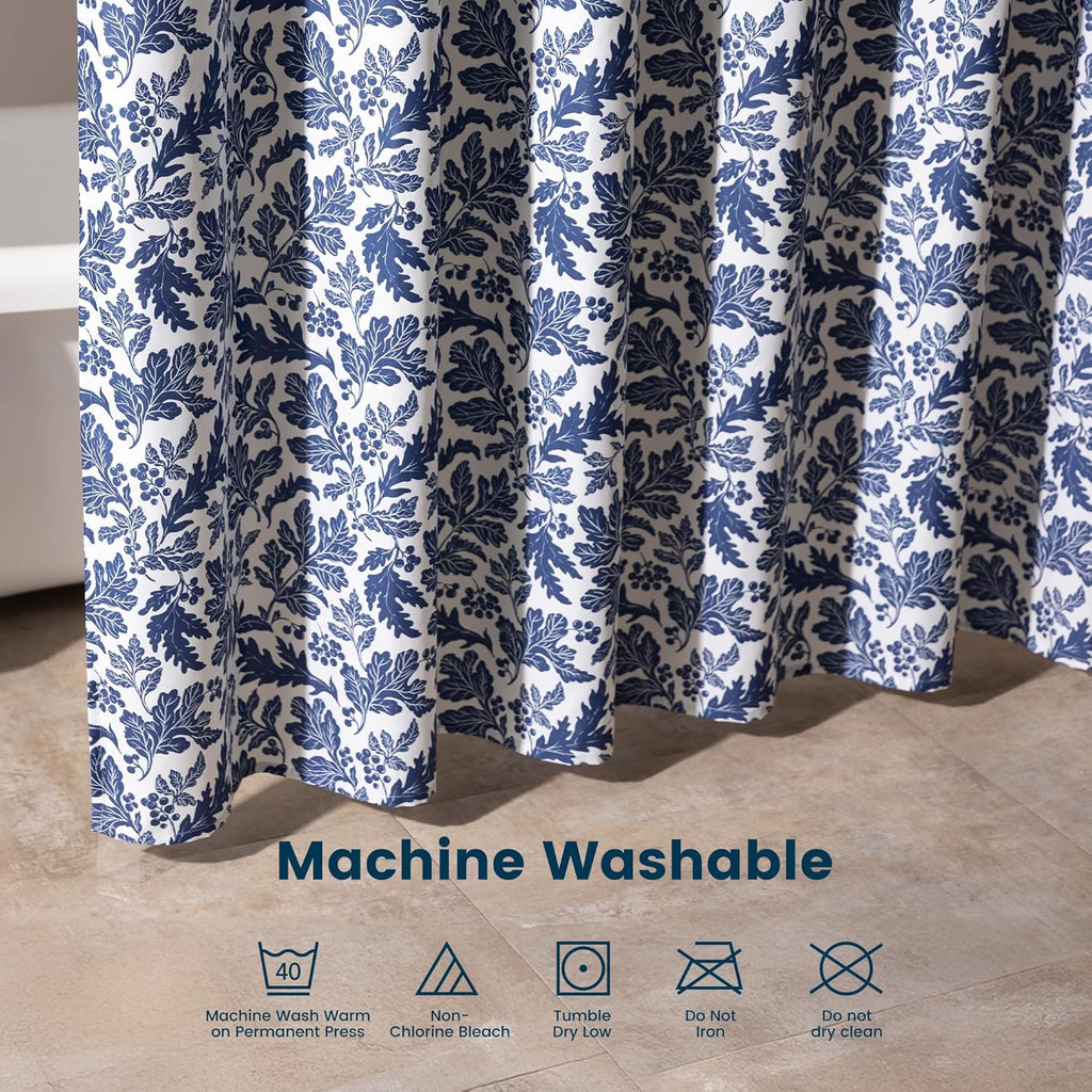 Waterproof Pattern Shower Curtain 72" × 72"