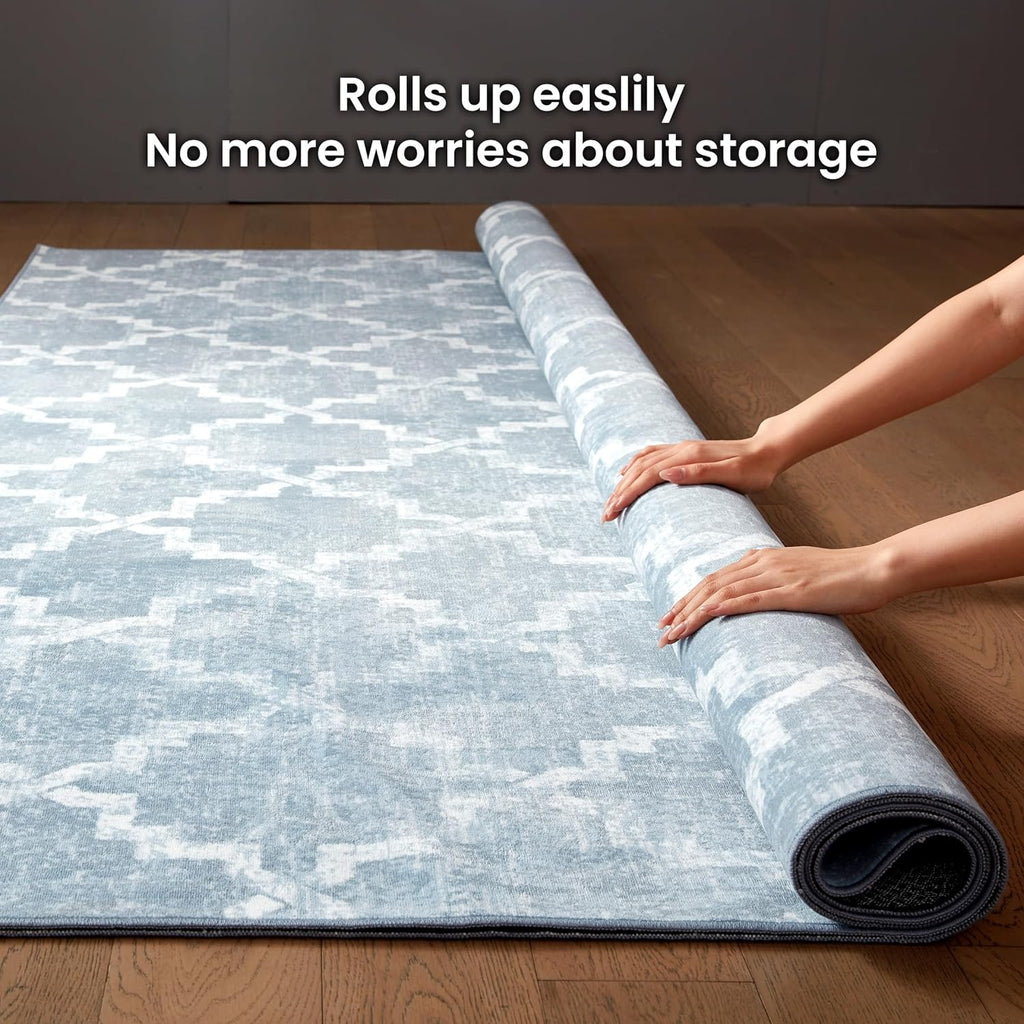 Washable Non-Slip Rug - Bedroom & Living Room