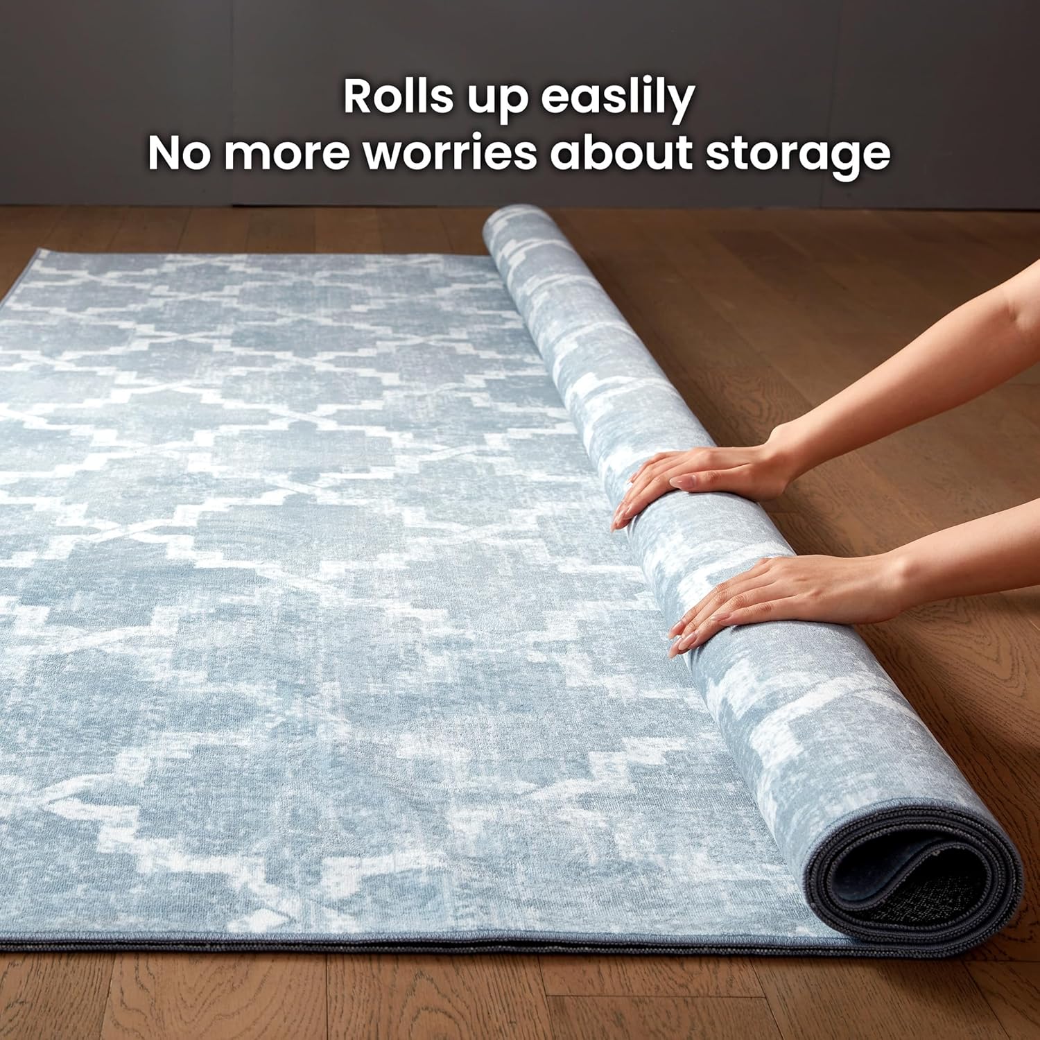 Washable Non-Slip Rug - Bedroom & Living Room