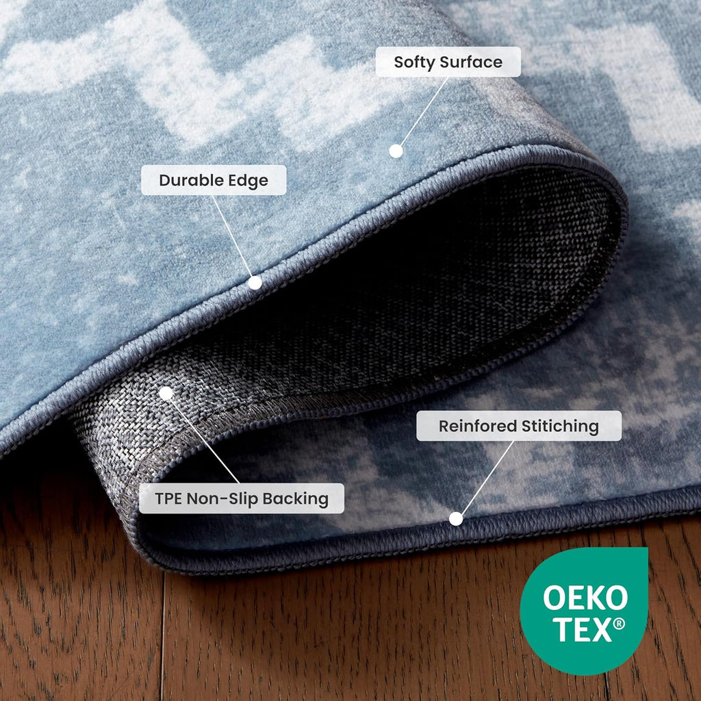 Washable Non-Slip Rug - Bedroom & Living Room