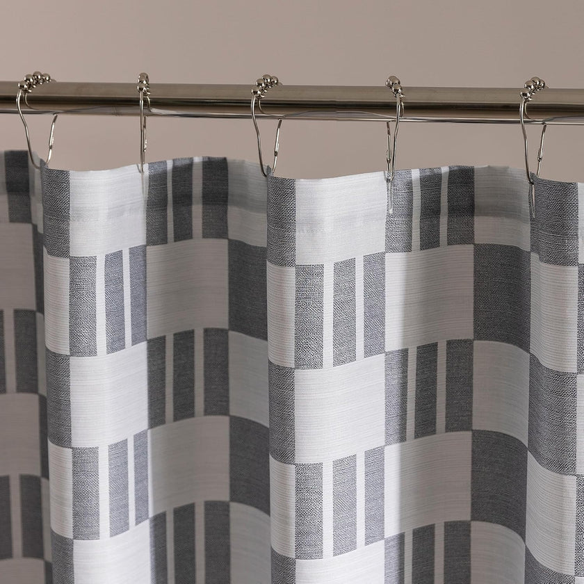 Waterproof Pattern Shower Curtain 72" × 72"