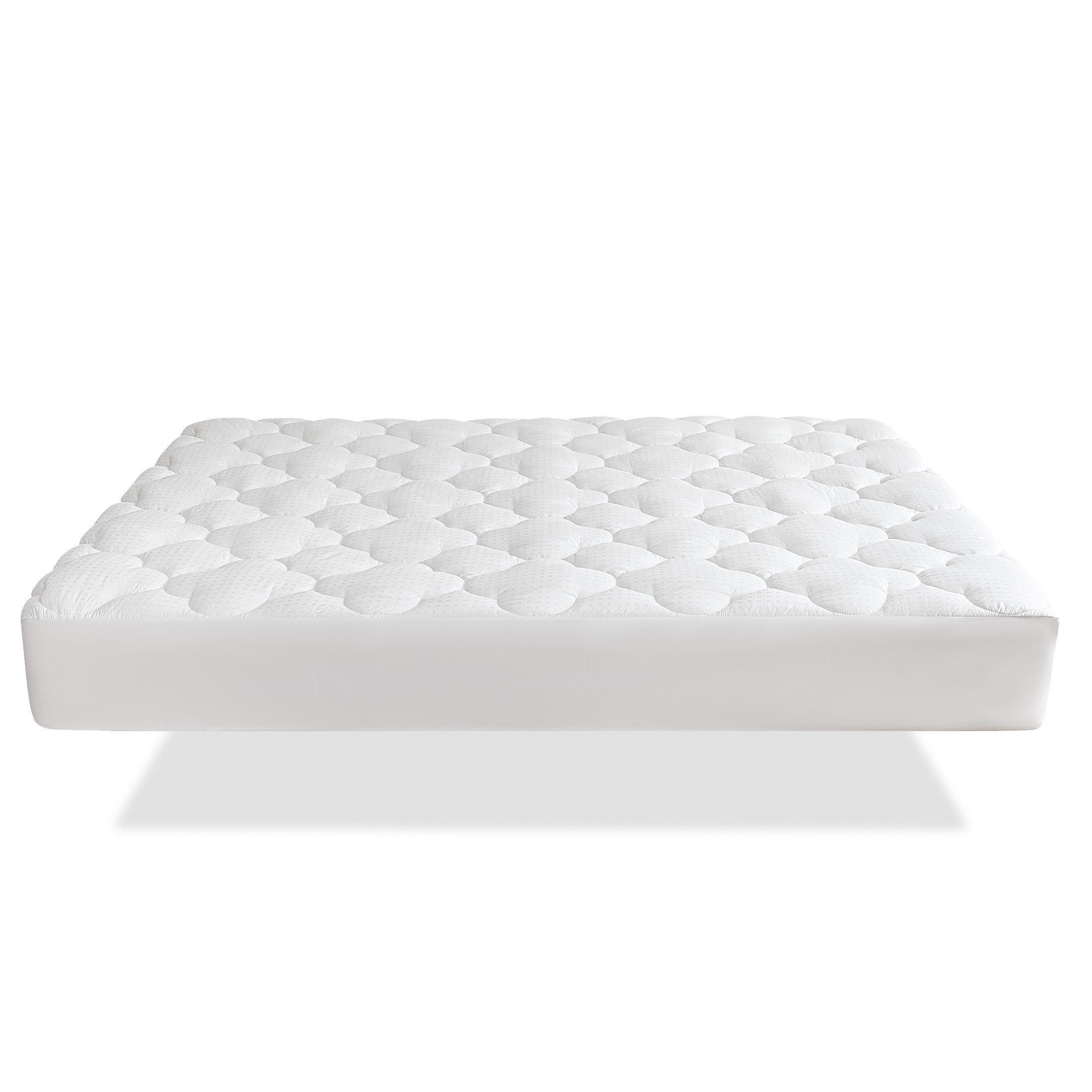 Mattress Pad, Cotton Clover Mattress Cover Deep Pocket Quilted Fitted
