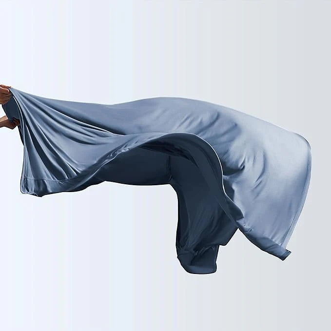 100% Microfiber Jersey Knit Sheet Set with Pillowcases