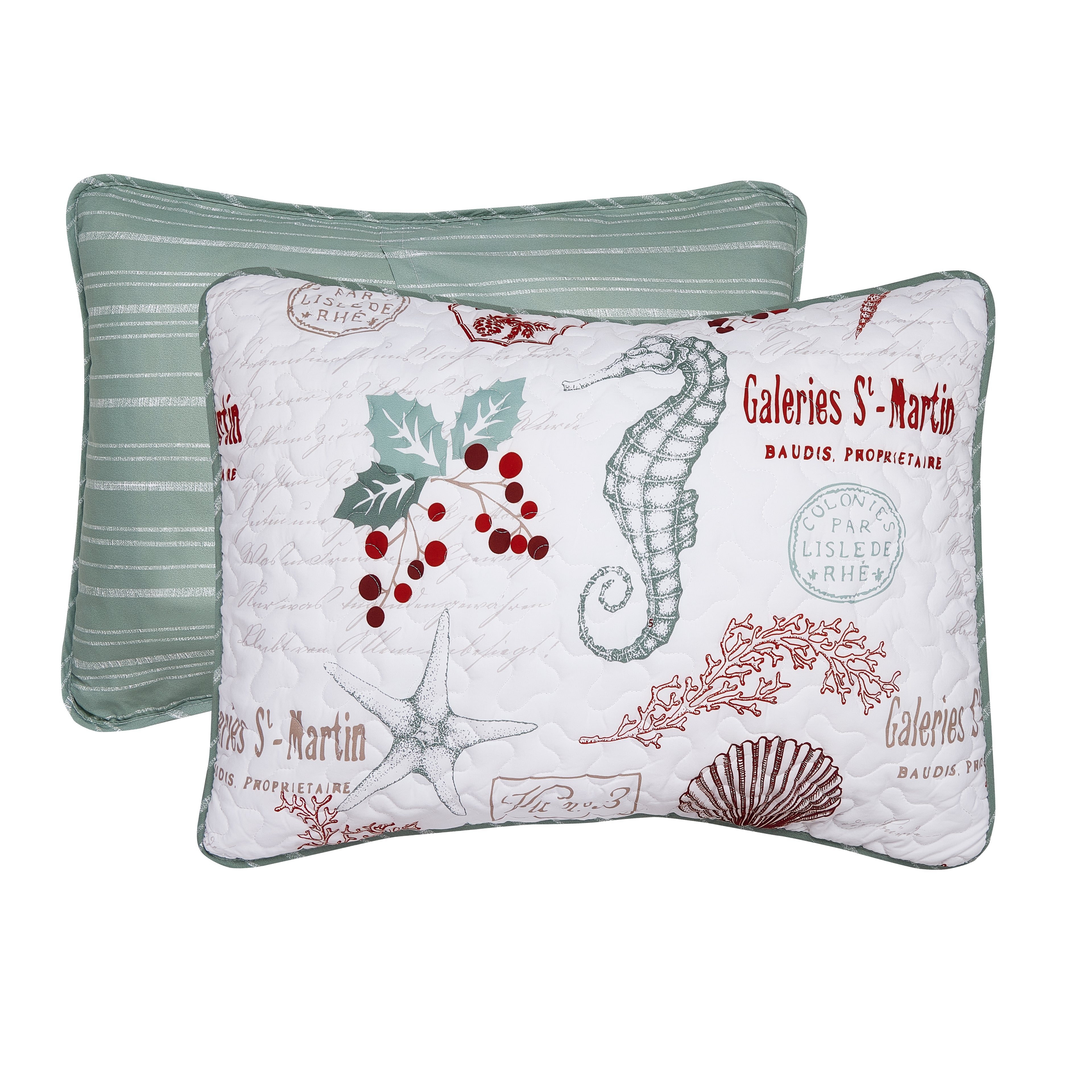 Christmas Style Lightweight Microfiber Quilt Set, Soft & Breathable Bedspread, All Season Use, Machine Washable