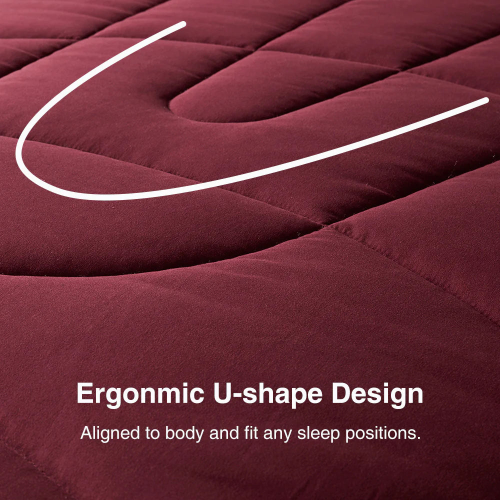 All Season U-Shape Reversible Cooling Comforter