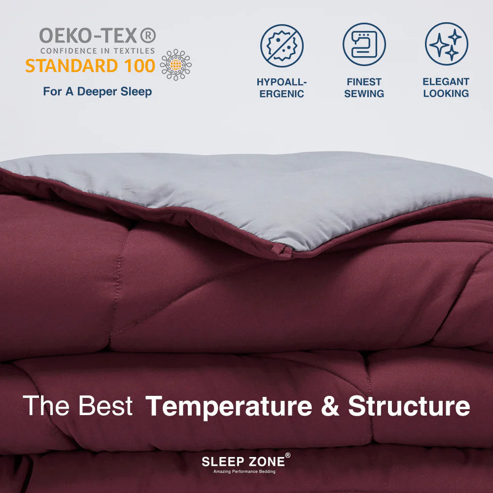 All Season U-Shape Reversible Cooling Comforter