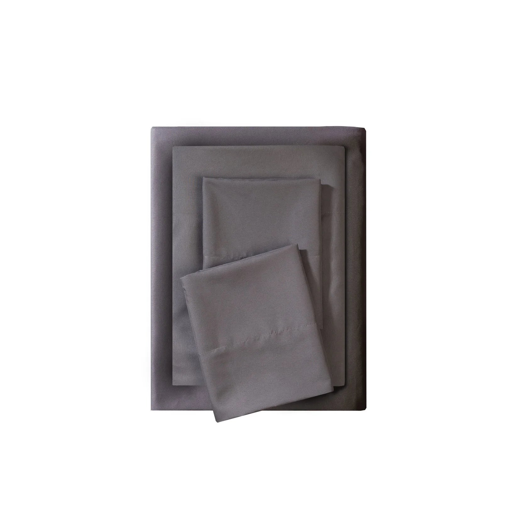 Luxury Peach Skin Solid Bed Sheet Set – Soft High-Density 90GSM Fabric, Precision Stitching, Elasticized Fitted Sheet – Durable & Comfortable for Home Use