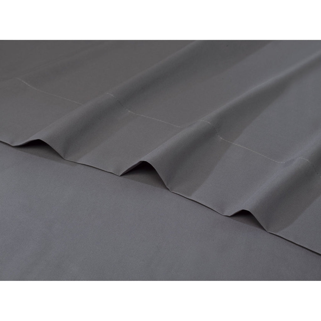 Luxury Peach Skin Solid Bed Sheet Set – Soft High-Density 90GSM Fabric, Precision Stitching, Elasticized Fitted Sheet – Durable & Comfortable for Home Use