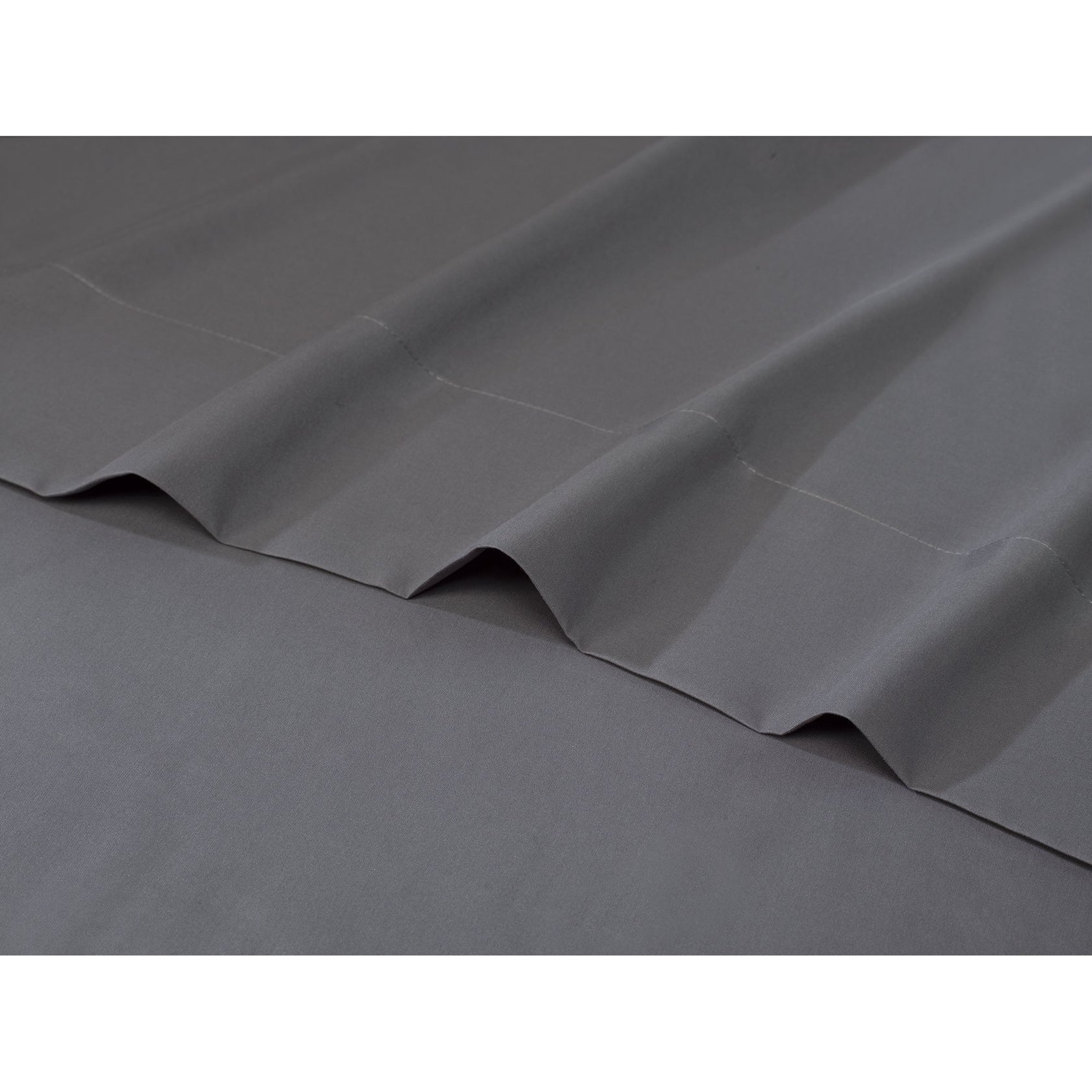 Luxury Peach Skin Solid Bed Sheet Set – Soft High-Density 90GSM Fabric, Precision Stitching, Elasticized Fitted Sheet – Durable & Comfortable for Home Use